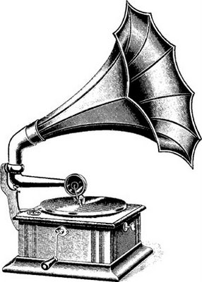 ... the victrola [a popular 10 inch record player] ...