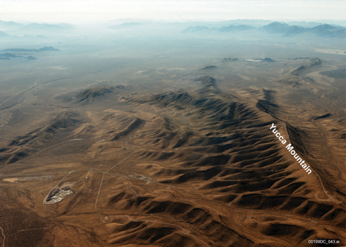 ... Yucca Mountain site ...