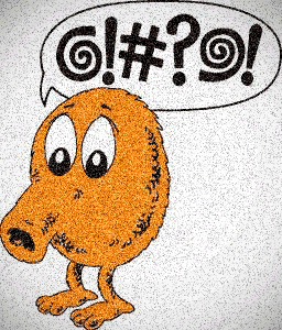 ... q-bert cuss ...